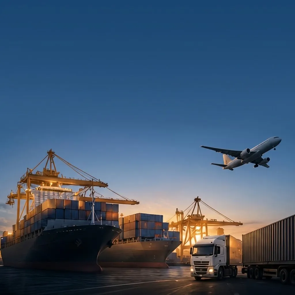 Operación multimodal marítima, aérea y terrestre